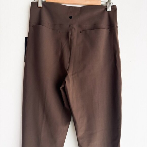 Epoque Evolution Jet Set flare  Side Slit Pants Brown 10 - Picture 5 of 13